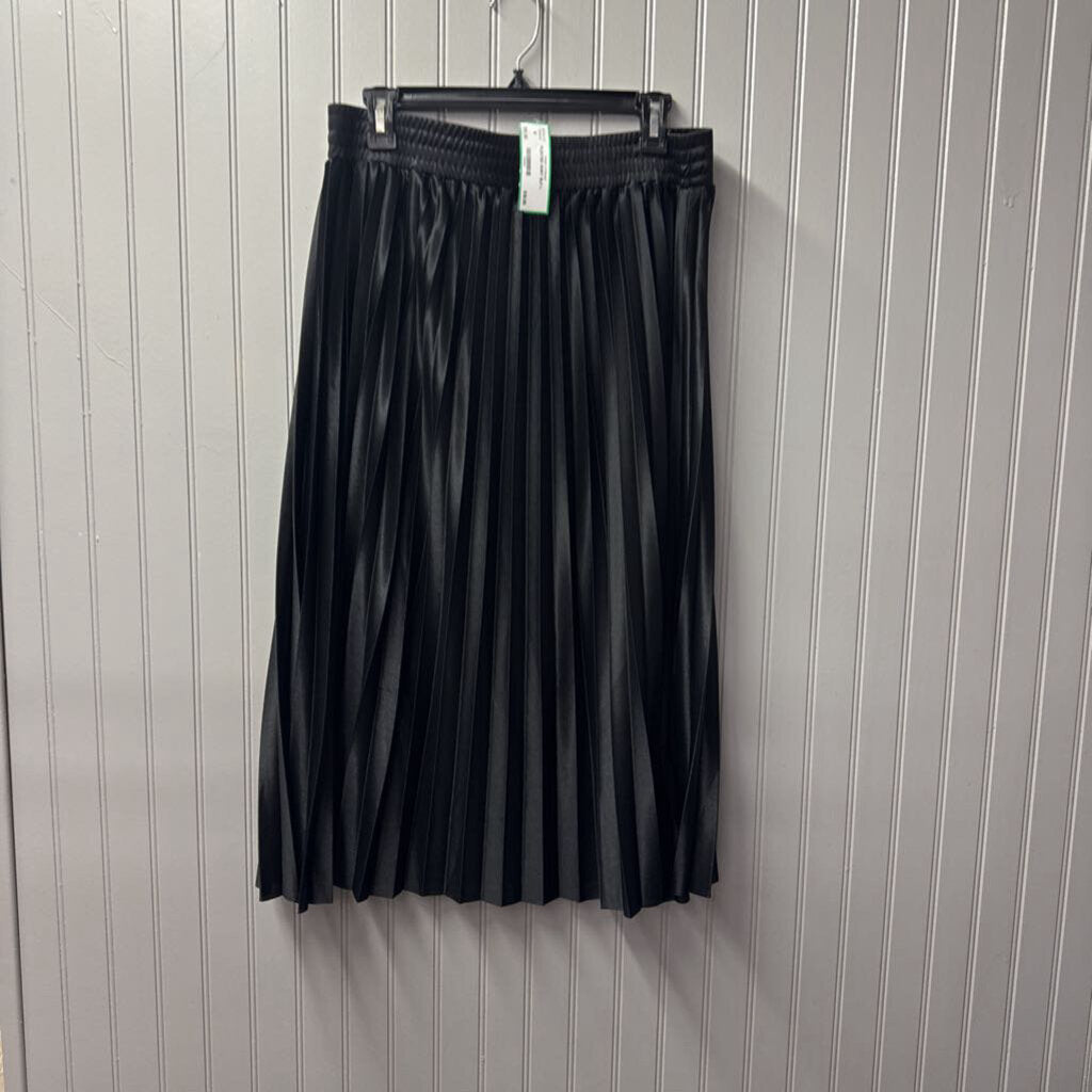 STUDIO WEST,PLEATED SKIRT,BLK,L