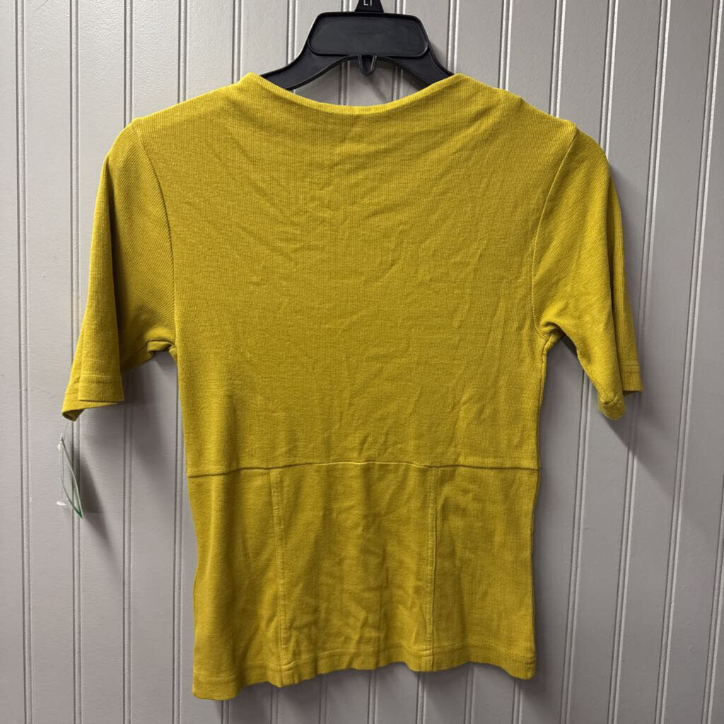 PILCRO,NWT TOP BUTTON BOTTOMED,PEA GREEN,M