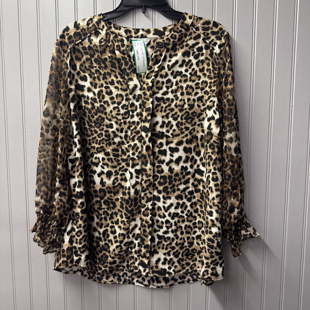 MULTIPLES,LSV LEOP TOP,LEOPARD,L