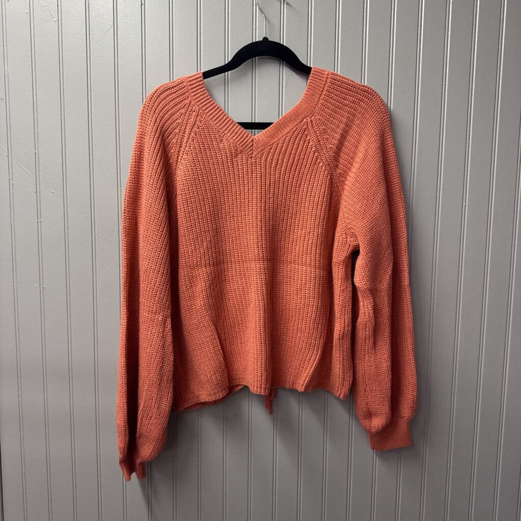 SO,SCRUNCH SWEATER,ORG ,L