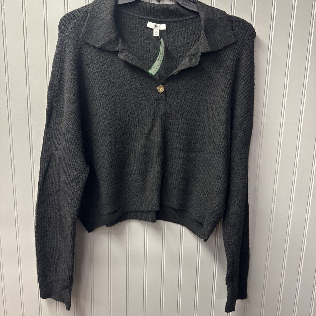 HM,CARDIGAN SWEATER ,BLK GOLD,XL
