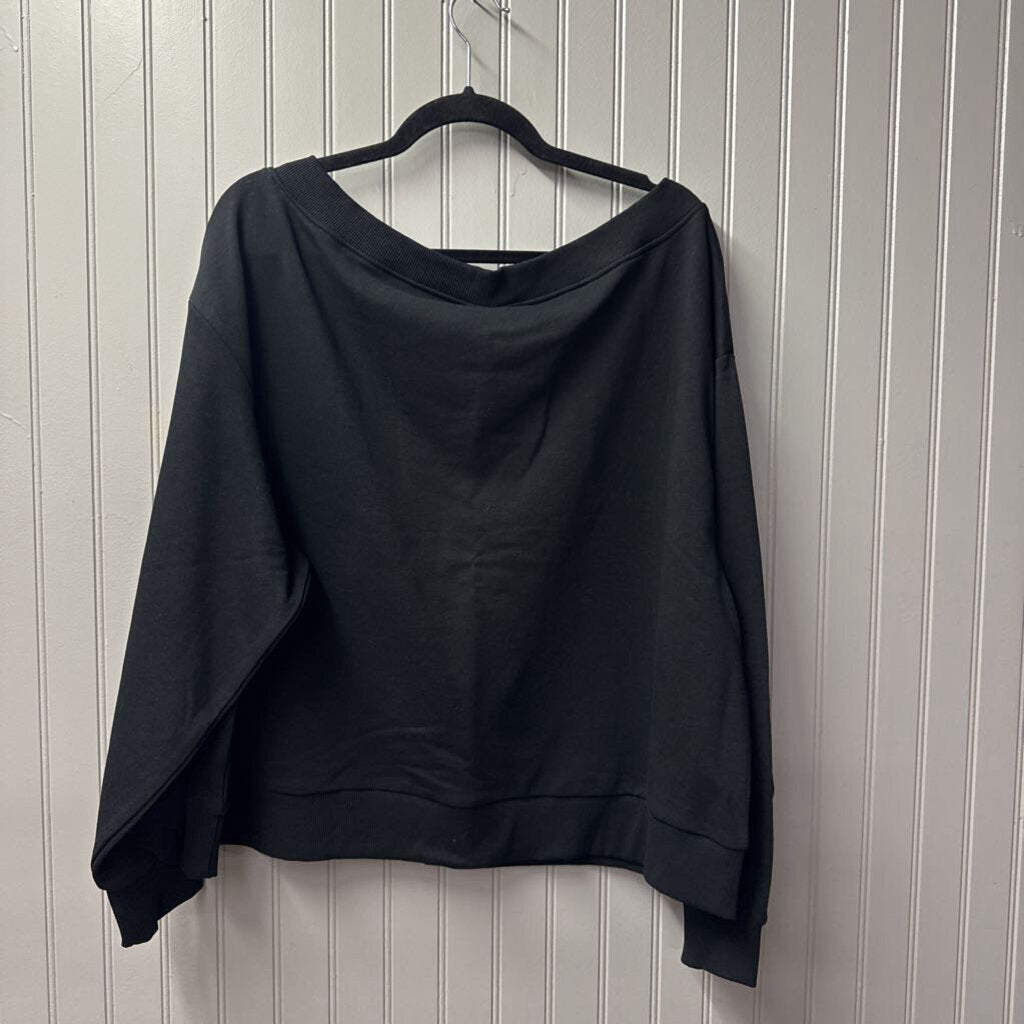 DIVIDED,NWT BASIC SWEATER ,BLK,XL