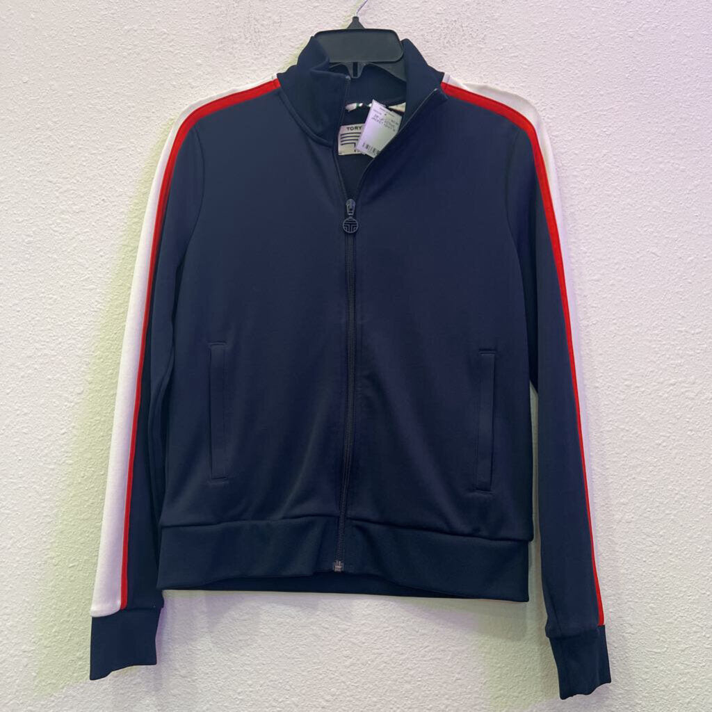 TORY SPORT,ZIP UP ACTIVE JACKET,NAVY,M