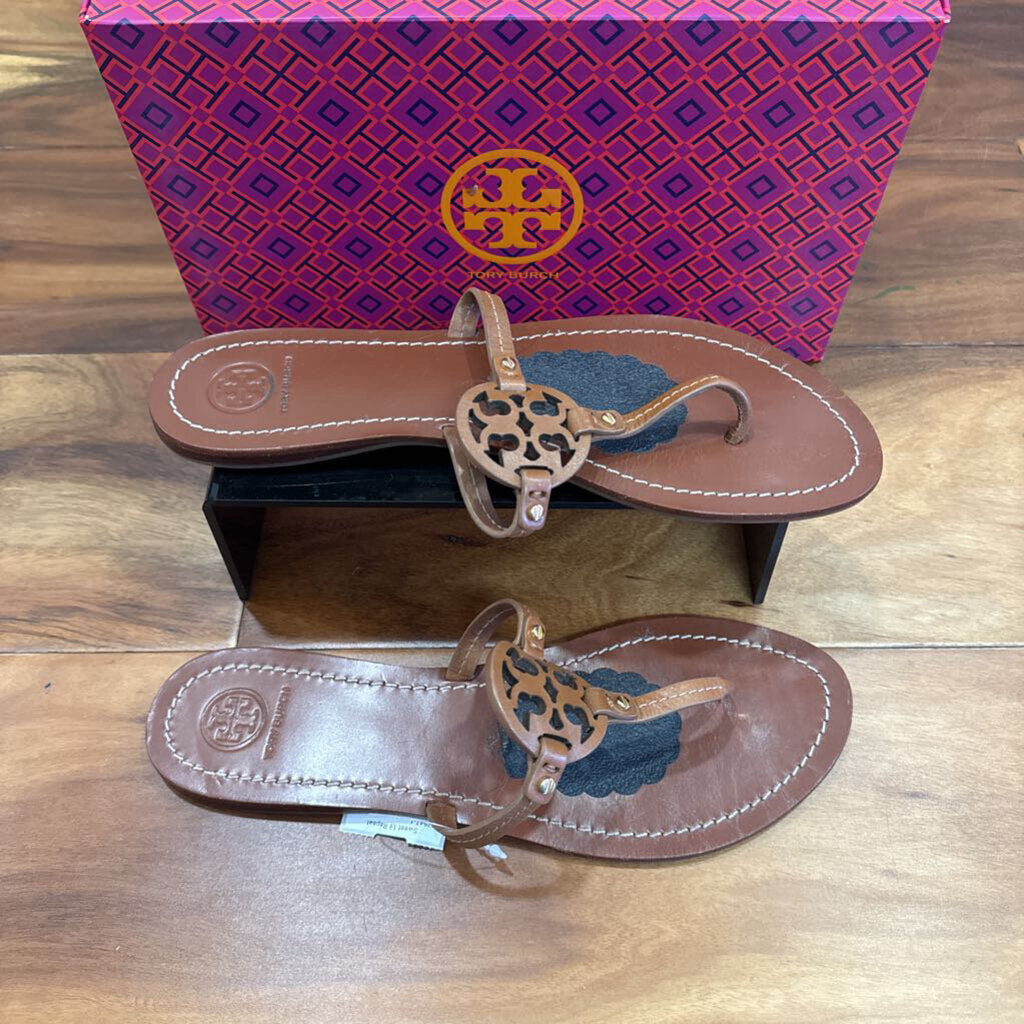 TORY BURCH,TB SANDAL ,CAMEL,9