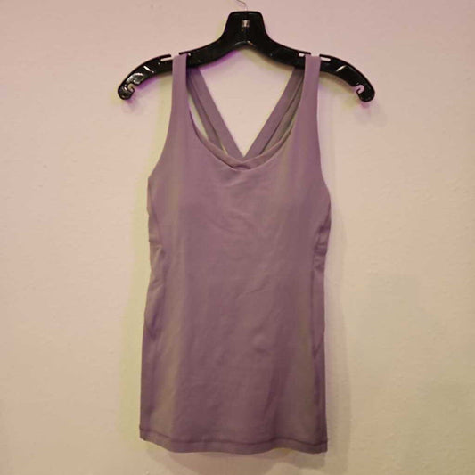 LULULEMON,ATHLETA TANK TOP ,GRY,10