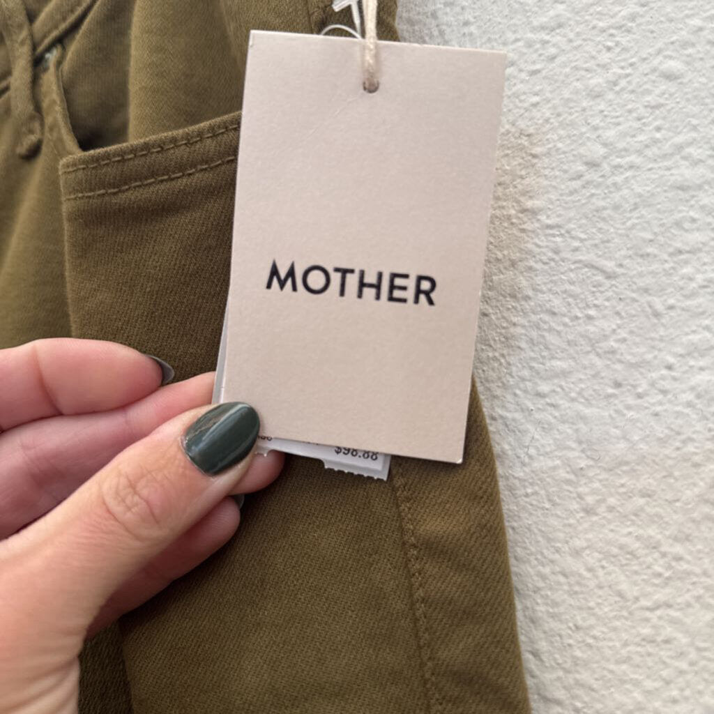 NEW MOTHER DENIM GRN , 30