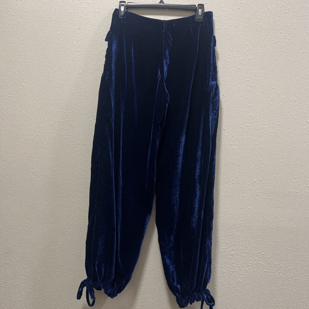 FREE PEOPLE,VELVET JOGGER PANT,BLUE,26