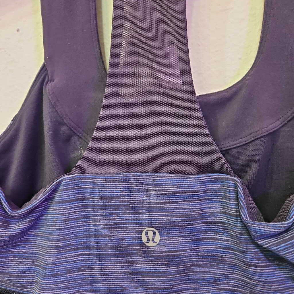 LULULEMON,LULU TANK,BLUE,6