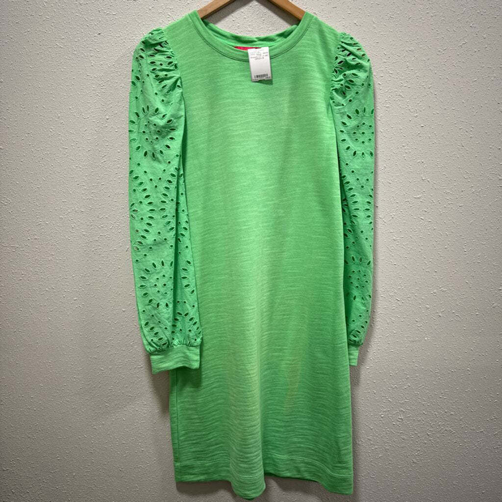 LILLY PULITZER,LP LS MID,GREEN,M