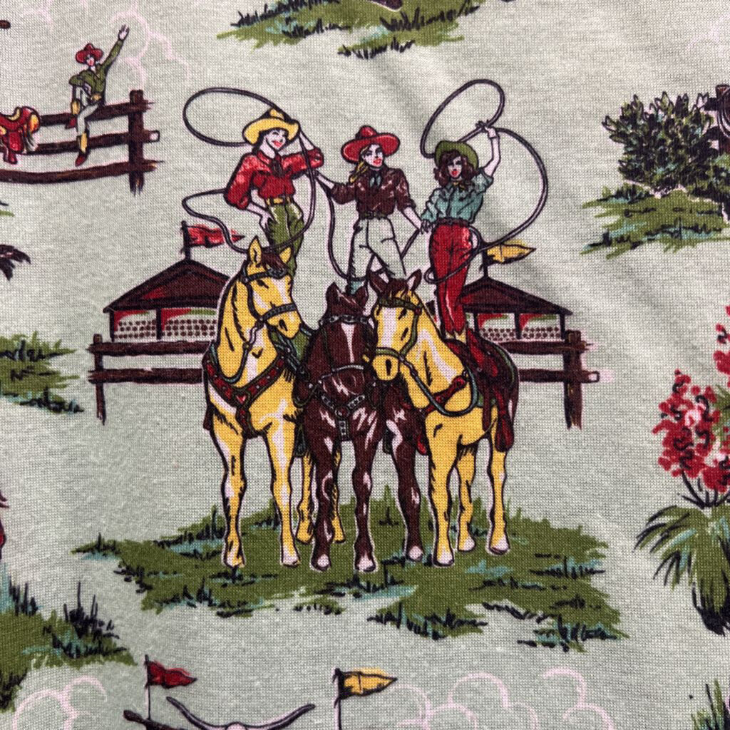 DOUBLE D RANCH,DD COWGIRL SS,TURQ,XL