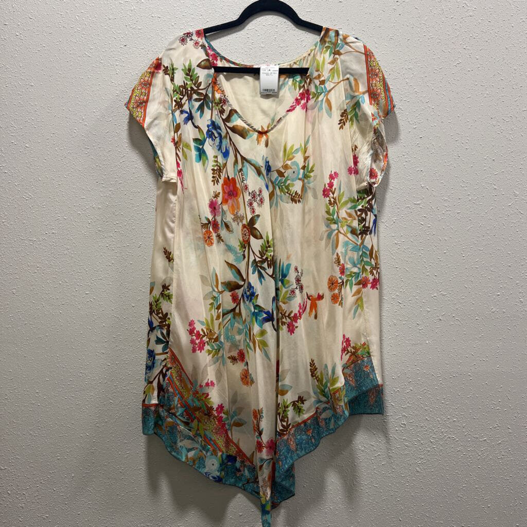 JOHNNY WAS,JW SILK ,MULTI,L