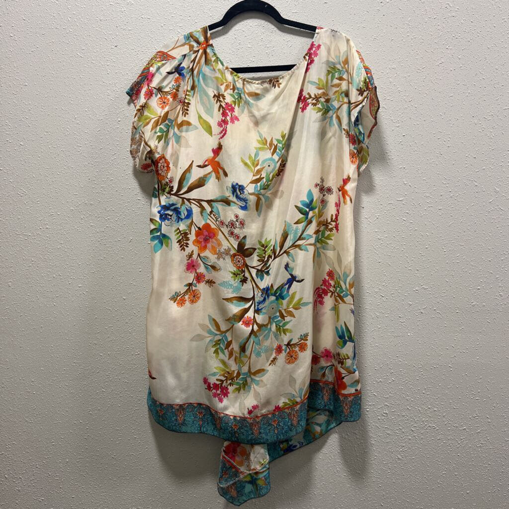 JOHNNY WAS,JW SILK ,MULTI,L