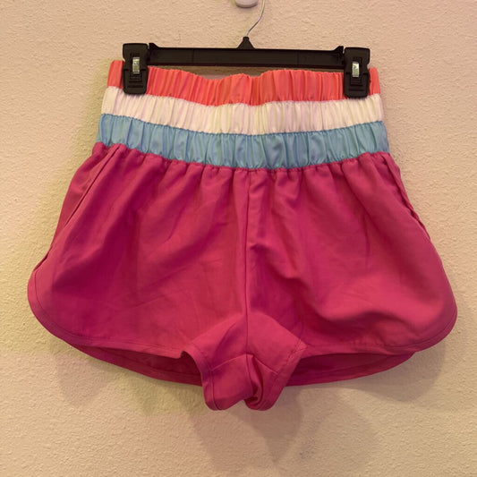 LOVE&PINEAPPLES,L&P SHORTS,PINK,L