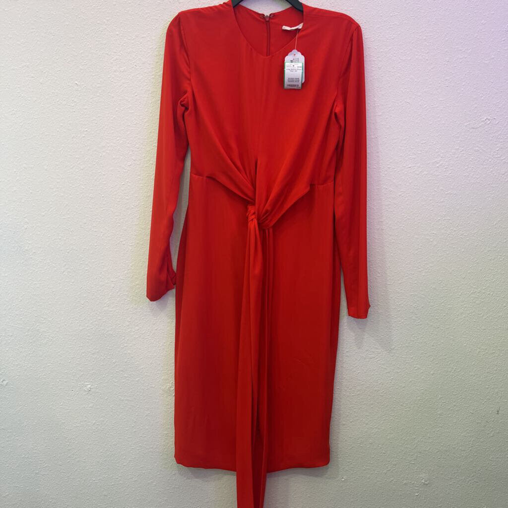 FAME,Long Sleeve Dress,Red ,XS