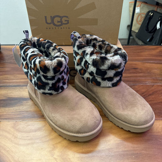 UGG,UGG LEOPARD BOOT,Brn/Leopard,9