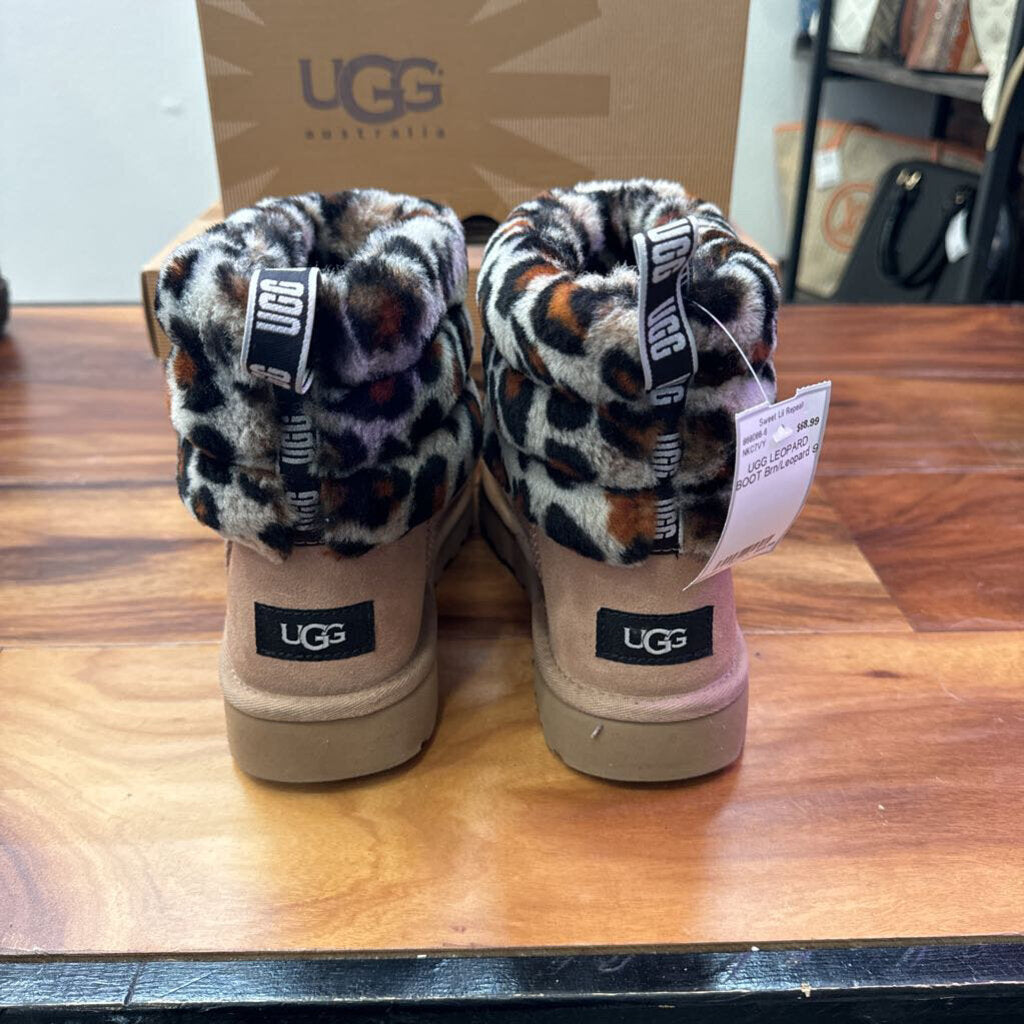 UGG,UGG LEOPARD BOOT,Brn/Leopard,9