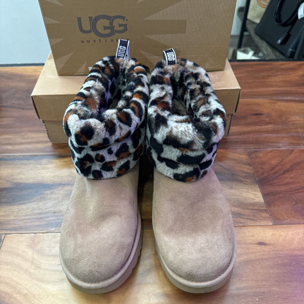 UGG,UGG LEOPARD BOOT,Brn/Leopard,9