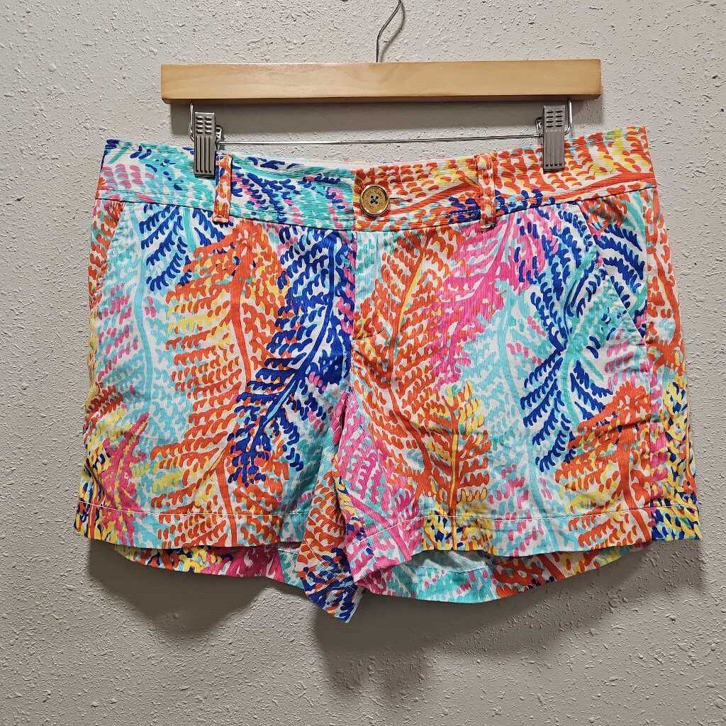 LILLY PULITZER,BEACH SHORTS ,MULTI,10