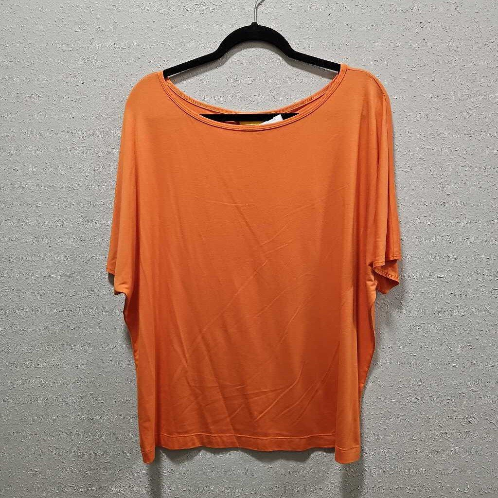 ST. JOHN,SHORTSLVE TOP ,ORANGE ,M