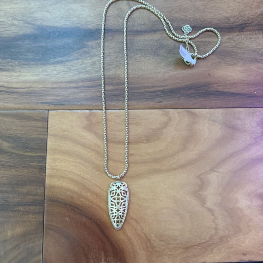 KENDRA SCOTT,PENDANT NECKLACE ,GOLD