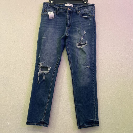 KANCAN,DISTRESSED STRAIGHT,DENIM,28