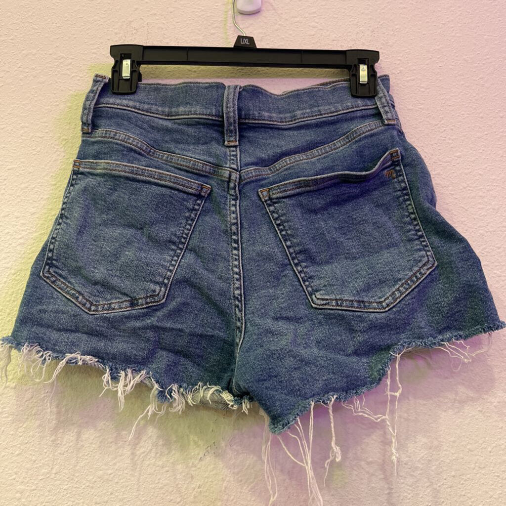 THE PERFECT JEAN SHORT,BLUE,27