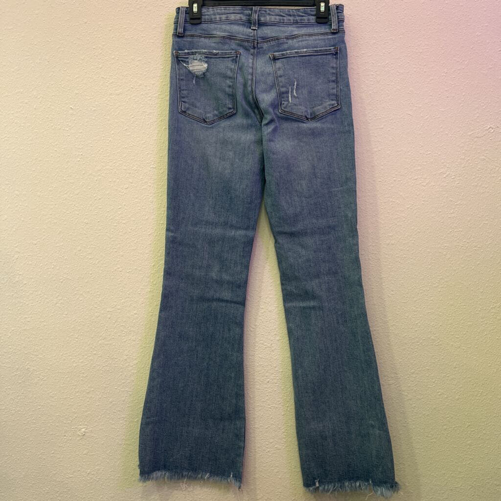 HIGHRISE FLARE,DENIM,4