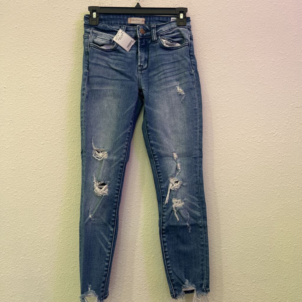 ALTERED STATE,SKINNY DENIM ,BLUE,24