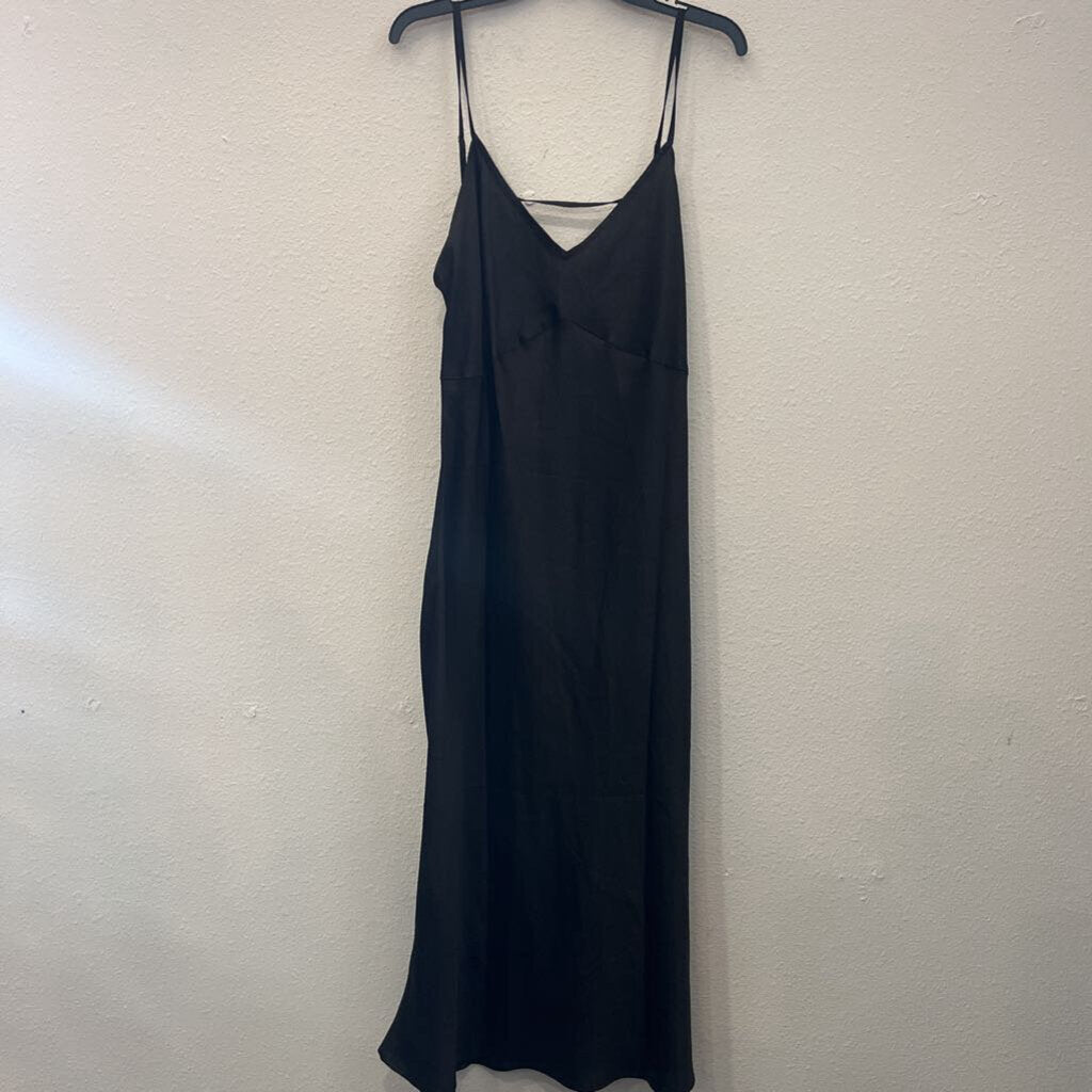 FREE PEOPLE,TANK DRESS,BLACK,XL