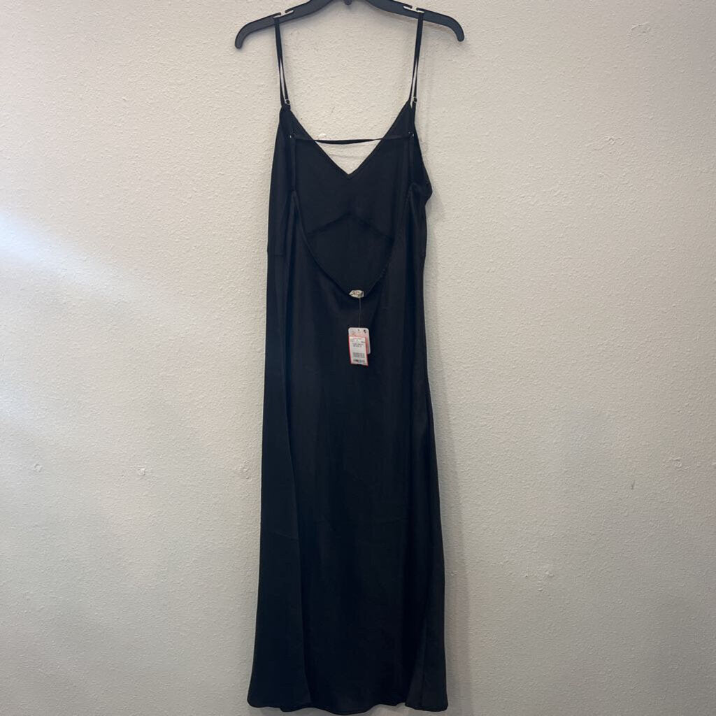 FREE PEOPLE,TANK DRESS,BLACK,XL