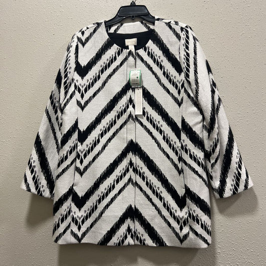 CHICO'S,CHEVRON ,BLK/WHT ,2