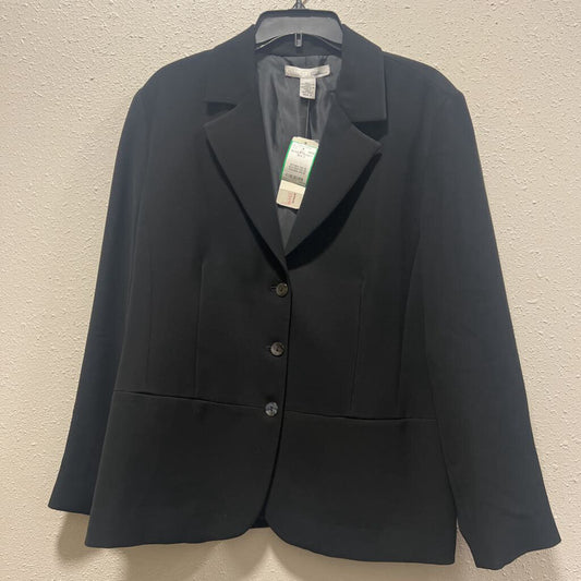 CHICO'S,BLAZER JACKET ,BLK,2