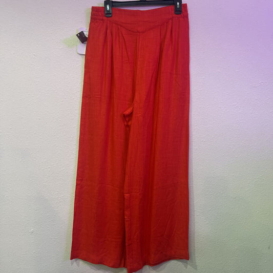 NEW IN,WIDE LEG PANT,RED,L