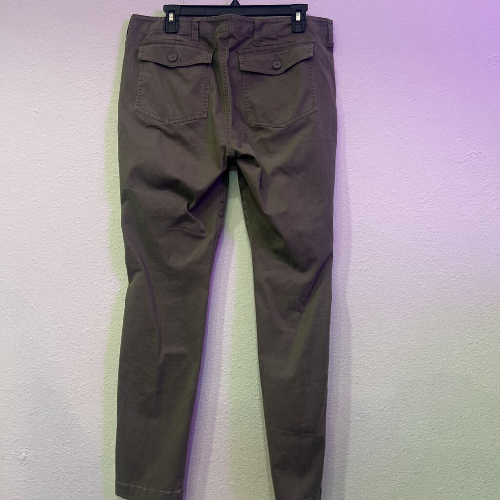 JJILL,CARGO PANT,GREEN,10