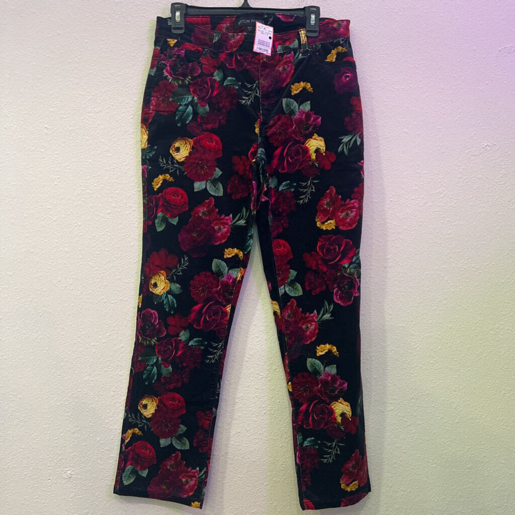 BOSTON PROPER,VELVET FLORAL,MULTI,12