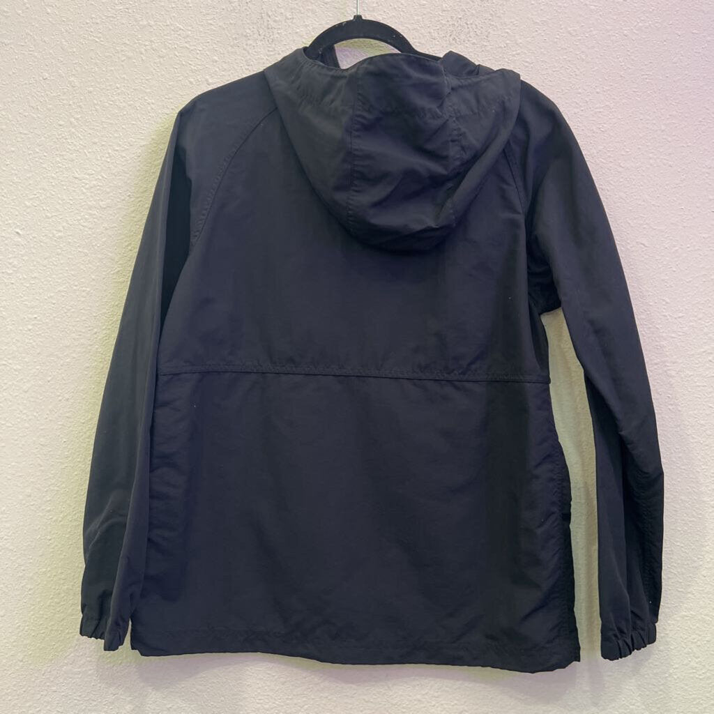 LL BEAN,RAIN JACKET,NAVY,S