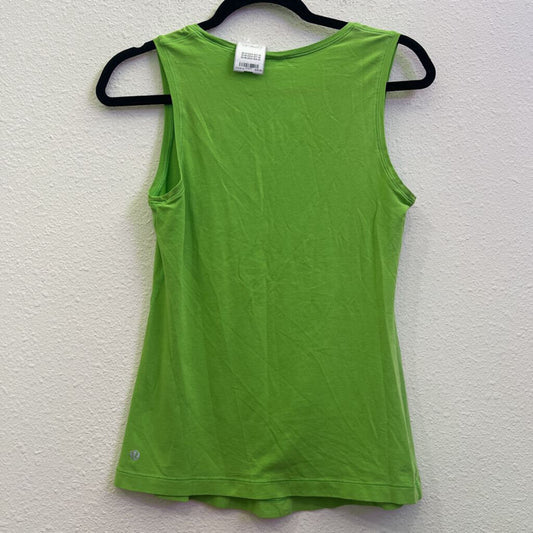 LULULEMON, ATHLETIC TANK TOP,GREEN,6