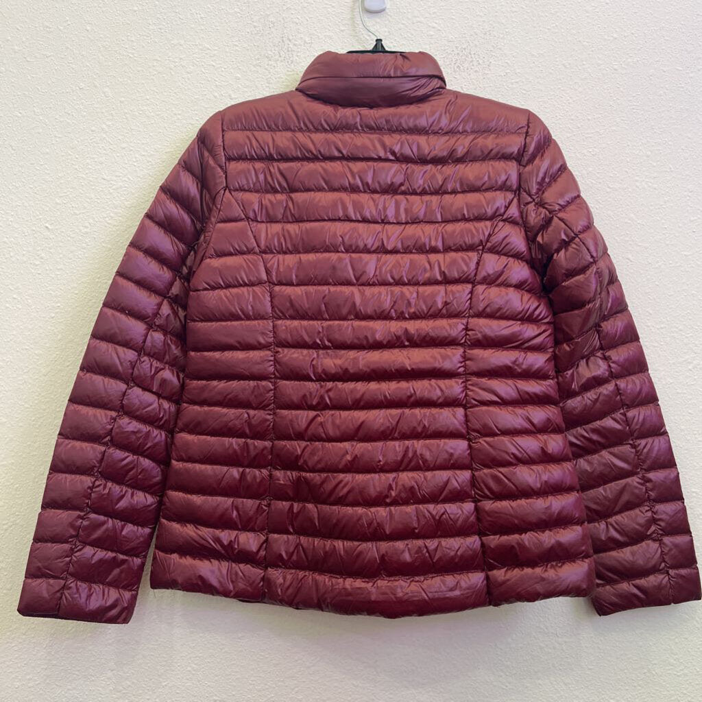 KATE SPADE,PUFFER JACKET,MAROON,S