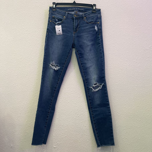 ARTICLES OF SOCIETY,DENIM SKINNY ,BLUE,26