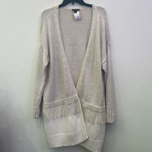 TRIBAL,KNIT CARDIGAN,CREAM,XL