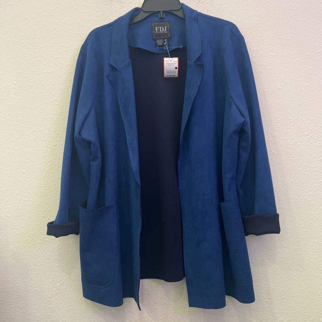 FDJ,SUEDE BLAZER ,BLUE,XL