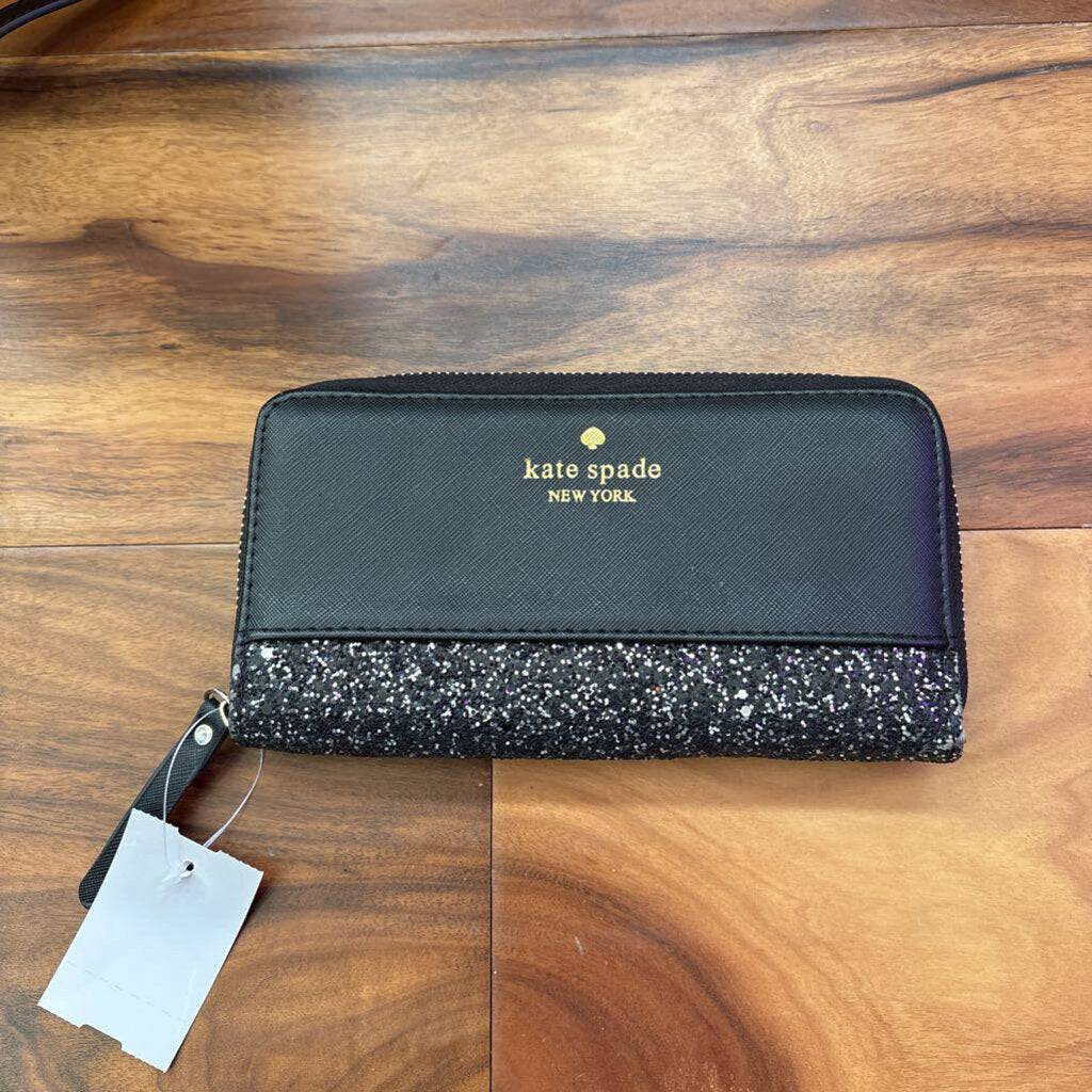 KATE SPADE,WALLET,BLACK