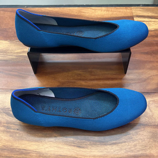 ROTHY'S,BALLET FLAT,BLUE,8.5