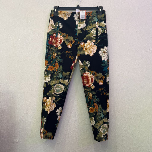 CHICO'S,FLORAL PANT,MULTI,0.5