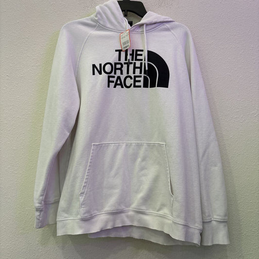 NORTH FACE,ATHLETIC HOODIE ,WHT/BLK ,XXL