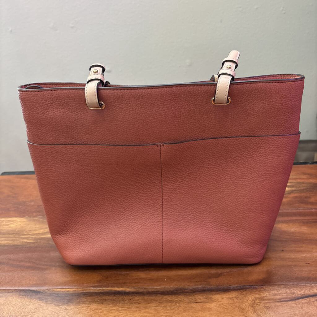 MK,SHOULDER BAG,ORANGE-BROWN