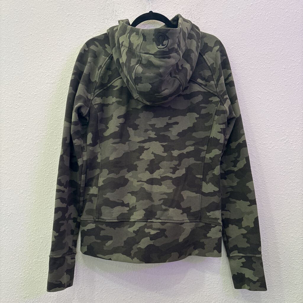 LULULEMON,FULL ZIP JACKET,CAMO,12