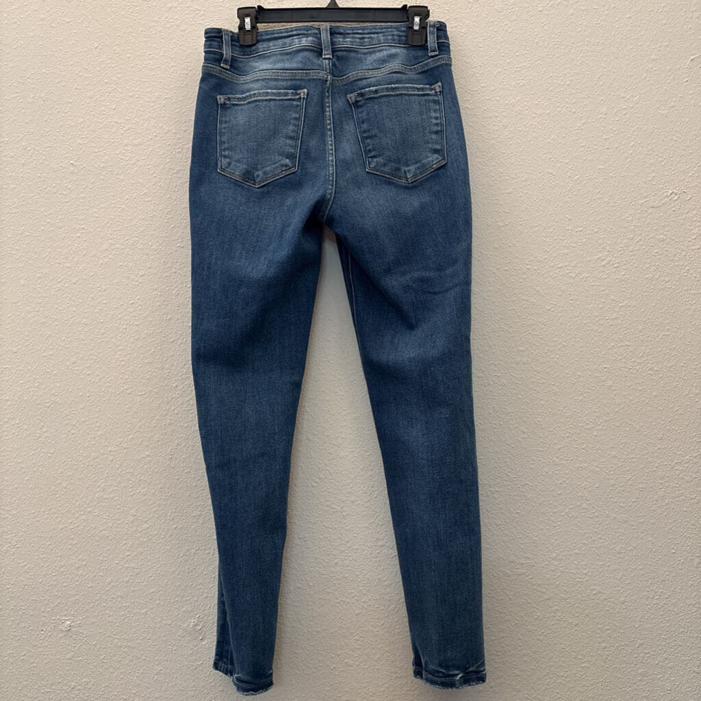 FLYING MONKEY,HIGHRISE DENIM SKINNY ,BLUE,29