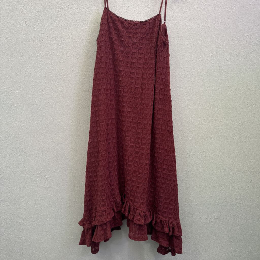 ANTHROPOLOGIE,KNIT DRESS,MAUVE,M