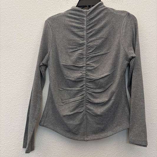 LONGSLV TOP,GRAY,L